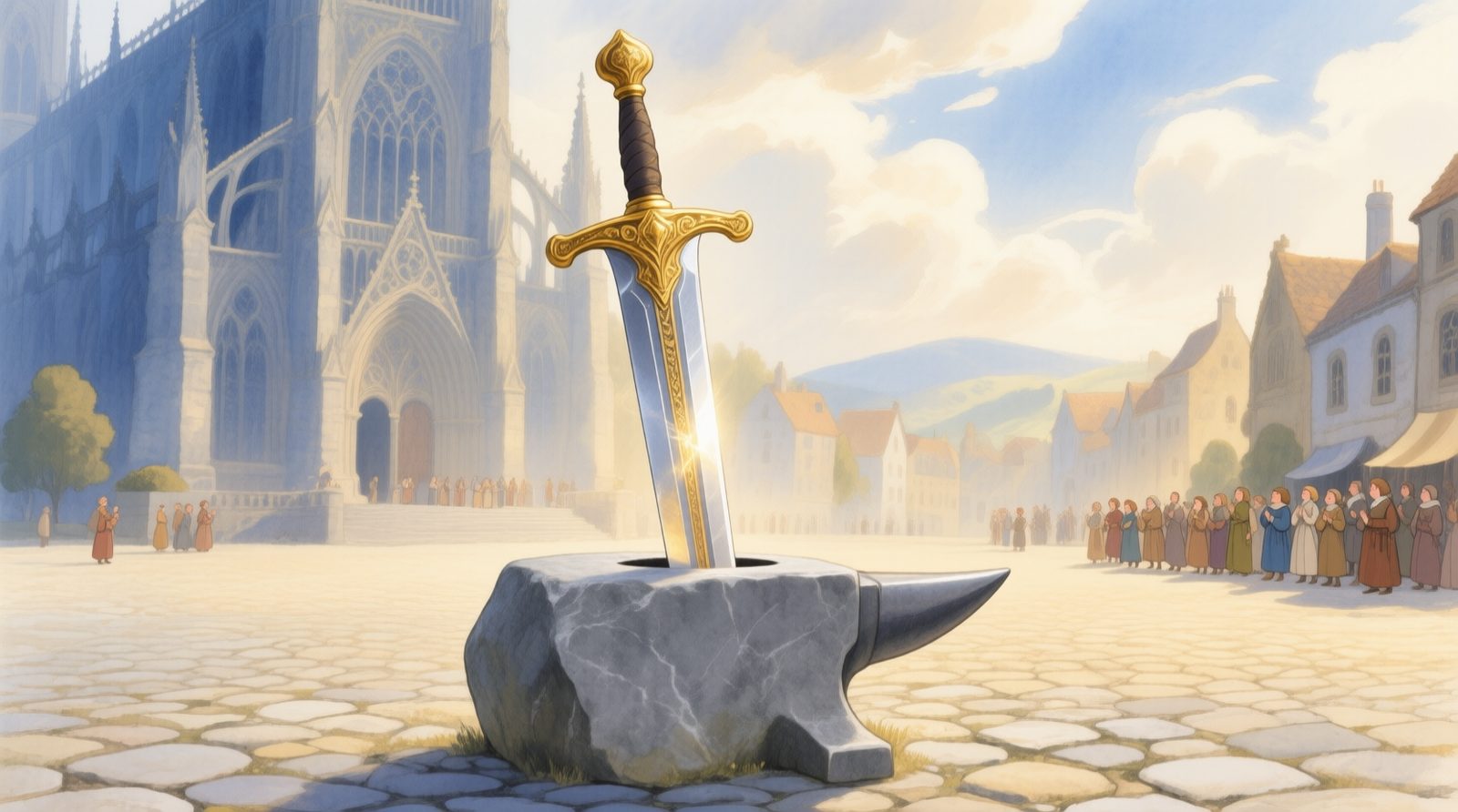 A espada fincada na pedra
