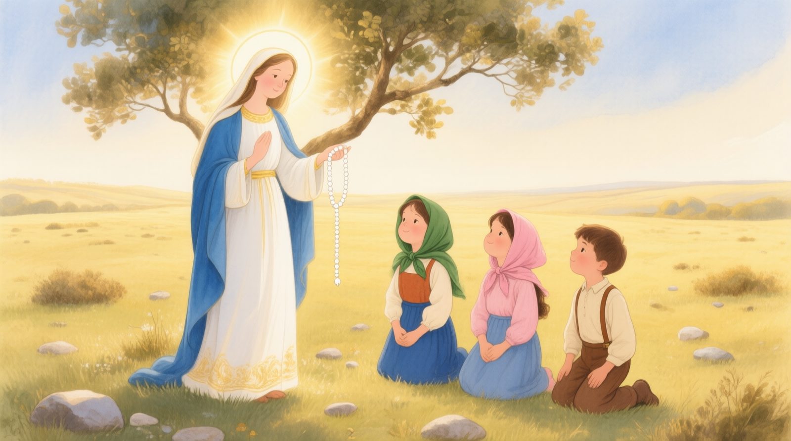 Nossa Senhora com o rosário