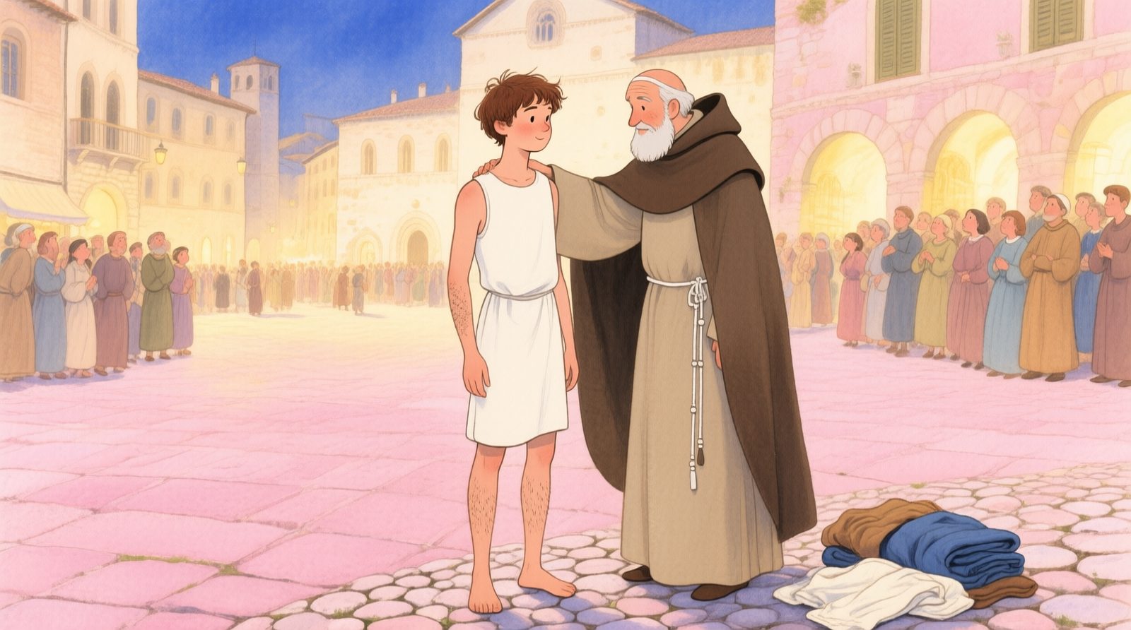 Francisco renunciando tudo