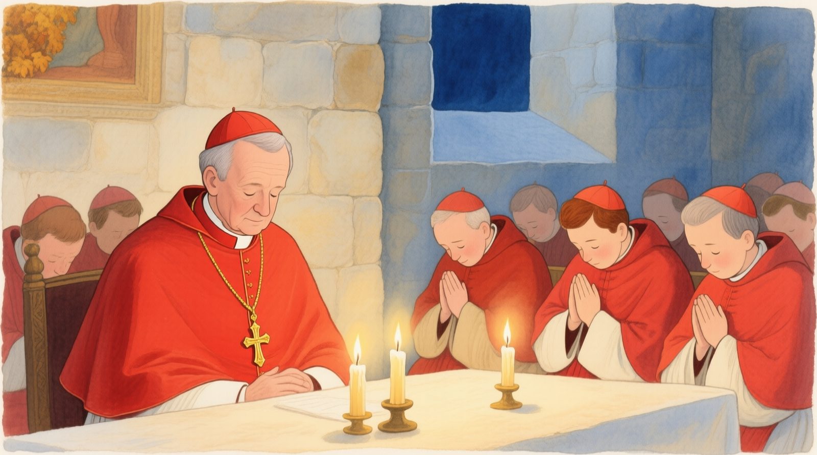 Capela Sistina durante Conclave