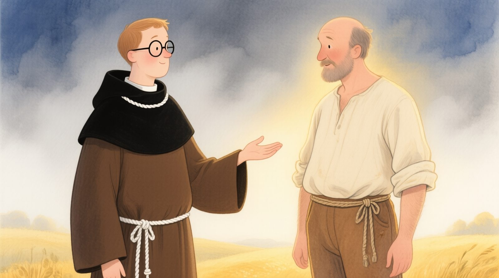 Padre Maximiliano se oferecendo