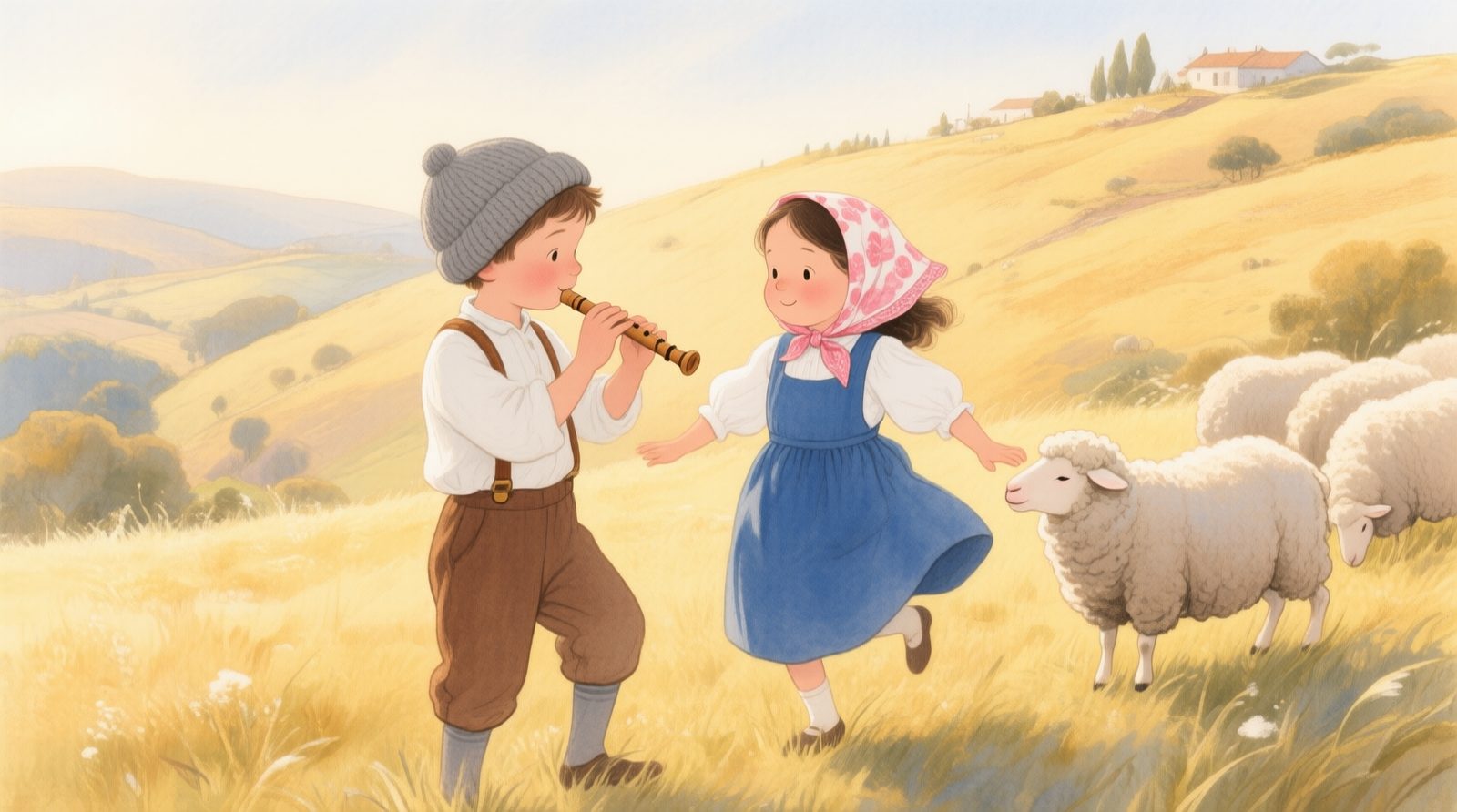 Francisco e Jacinta pequenos