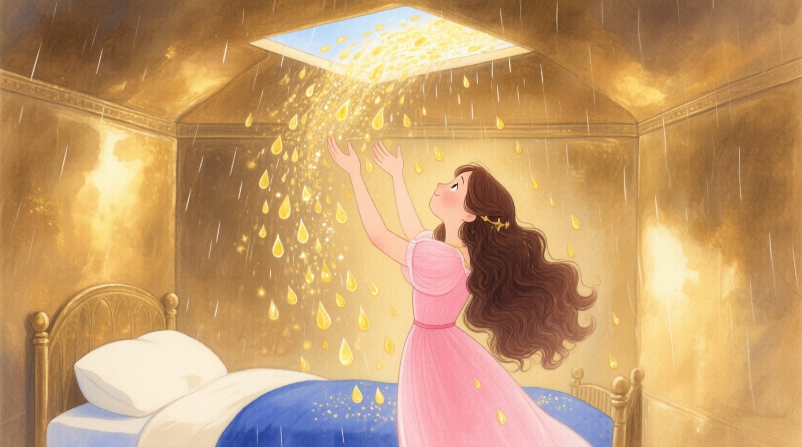A chuva de ouro