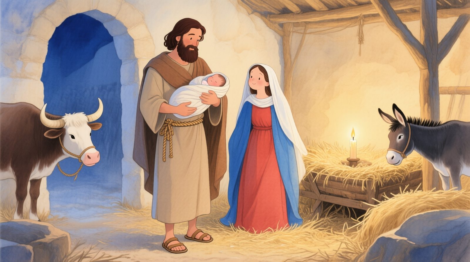 José com Jesus bebê